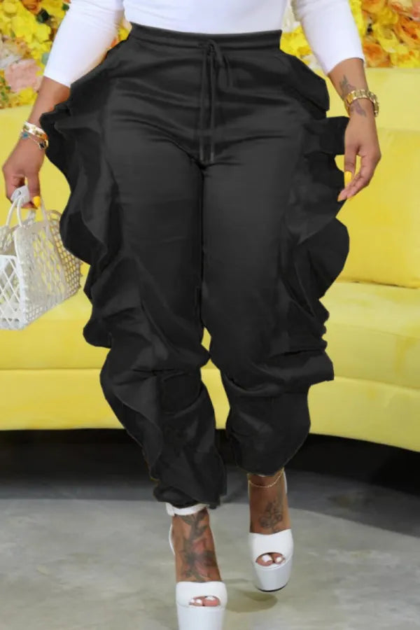 High Waist Conventional Trousers