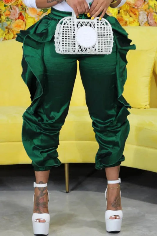 High Waist Conventional Trousers