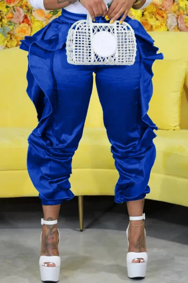 High Waist Conventional Trousers